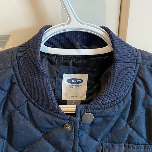 NWOT- Old Navy kids blue jacket M - Picture 2 of 3